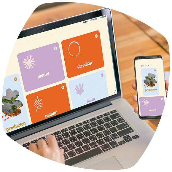 afbeelding met website op laptop en mobiel - 2